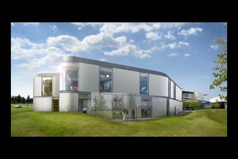 Hertfordshire University law school, designed by RMJM